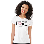 Discover What You Love Bling Tee