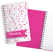 Bubbles Pink Notebook